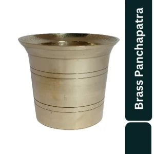 Aagam Stuti Pure Brass Panchpatra