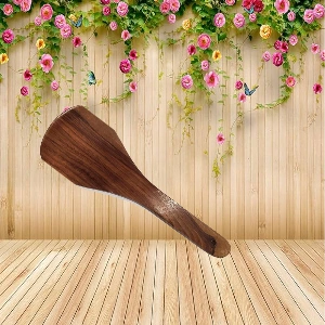 Aagam Crafts Sheesham Wood Handcfated Wooden Non Stick Kitchen Serving Tool