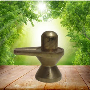 Aagam Stuti Pure Brass Shivling for Pooja, Shiva Lingam